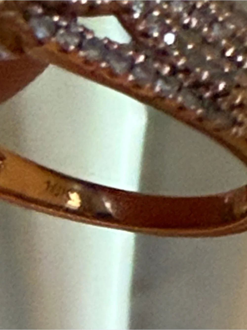 Engagement or promise ring